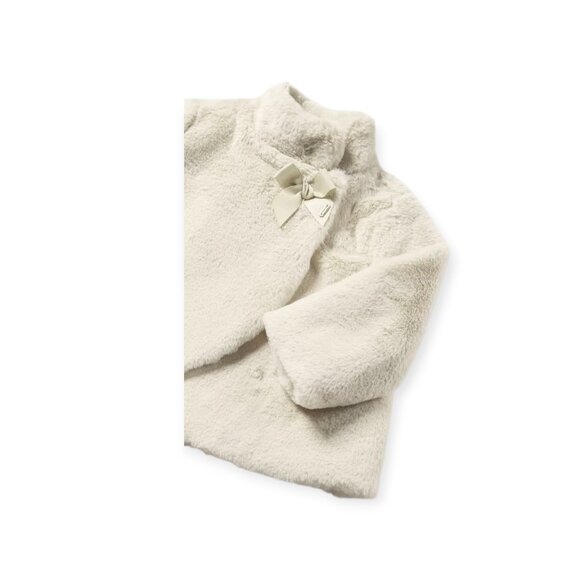 Mayoral Baby Faux Fur Coat 24M NWT Chic Warm - Picture 2 of 13